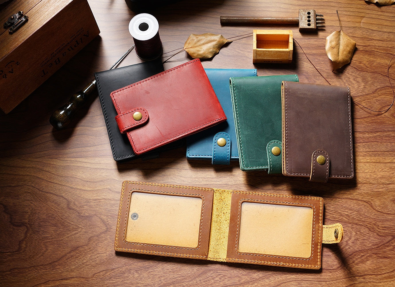 Classic Leather Card Holder Wallet (Buy 1 Get 1 Free Limited Time)