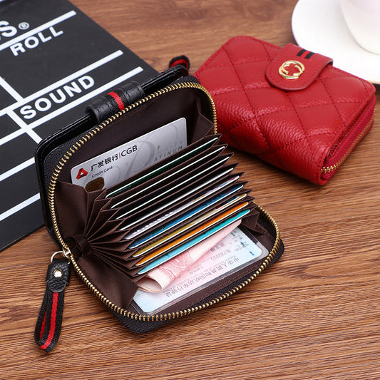 Genuine leather Card Holder Wallet
